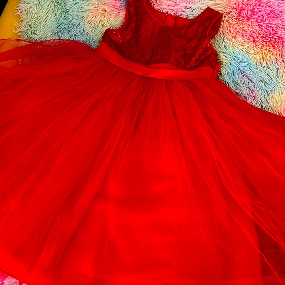 Red xmas dress